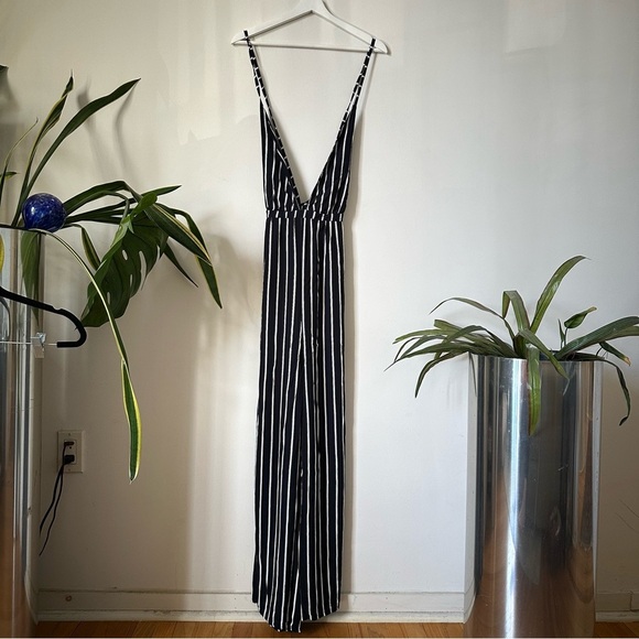 Faithful The Brand Shutterbabe Jumpsuit Tilbury Stripe Size S - Picture 4 of 7